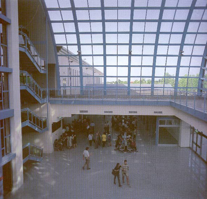 Interior view of terminal